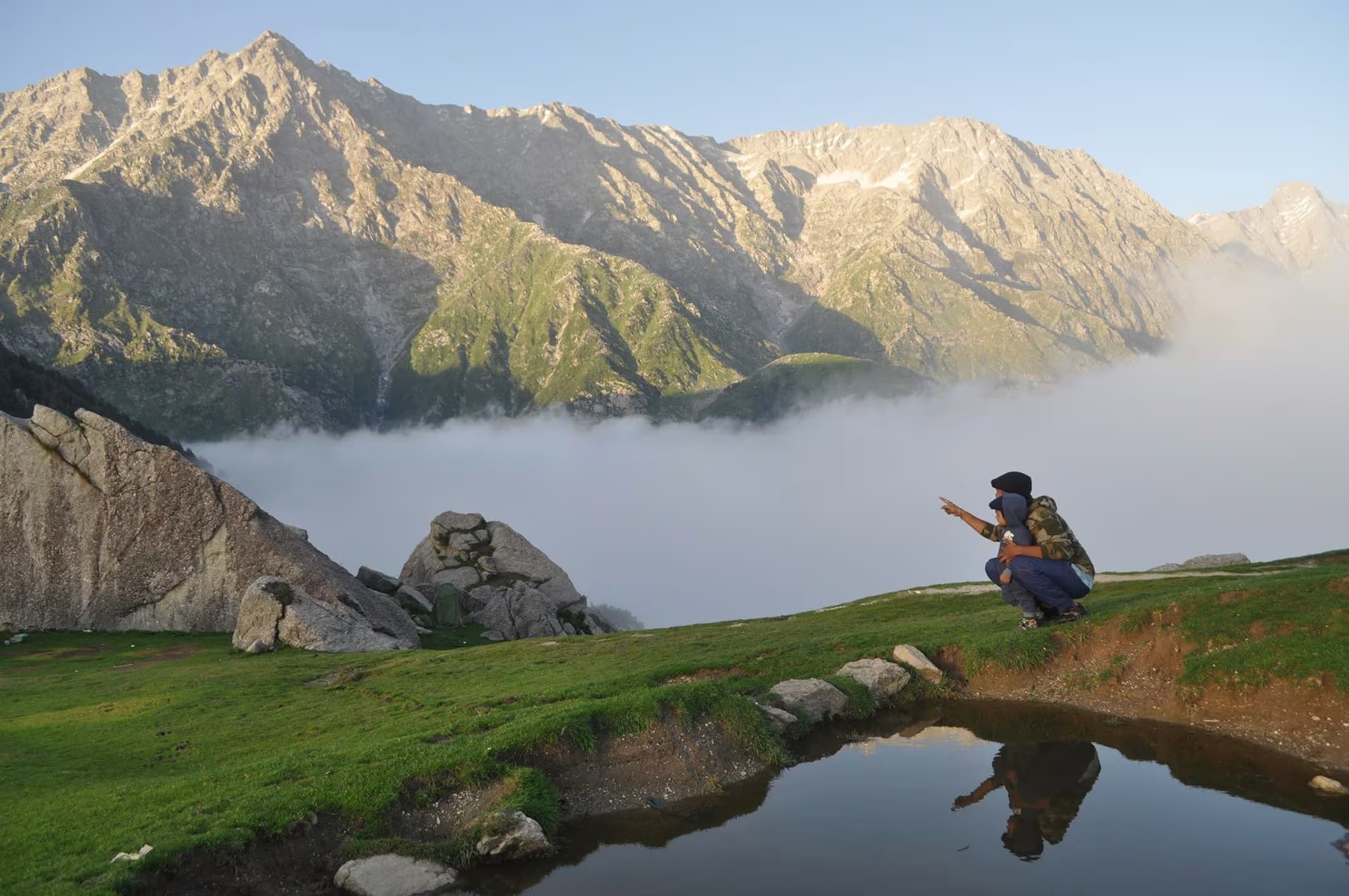 Lam Dal Lake Trek 1